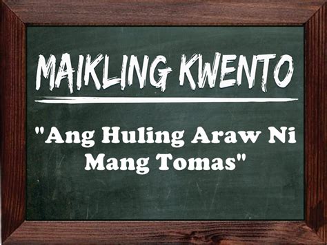 Ang kwento ni tomas cabili tagalog